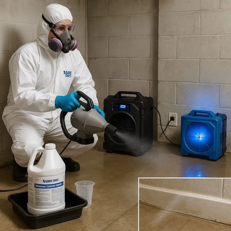 Sanitization and Odor Removal process in Beecher, IL