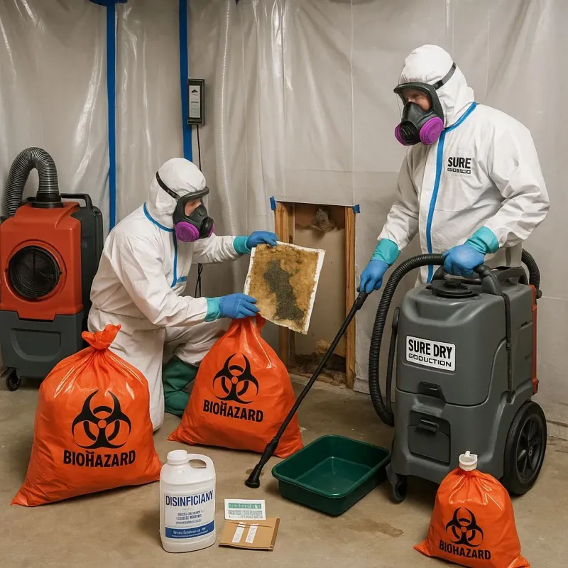 Contaminated Water Handling Protocols process in Beecher, IL